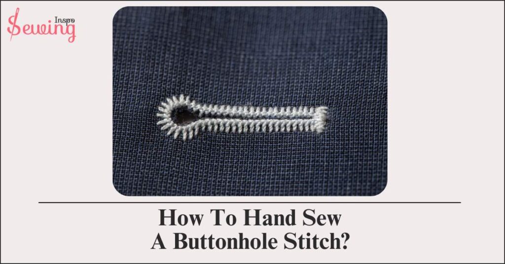 How To Hand Sew A Buttonhole Stitch 5 Step By Step Guide