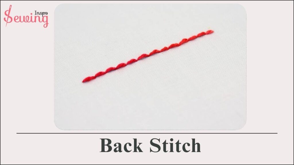 backstitch sewing