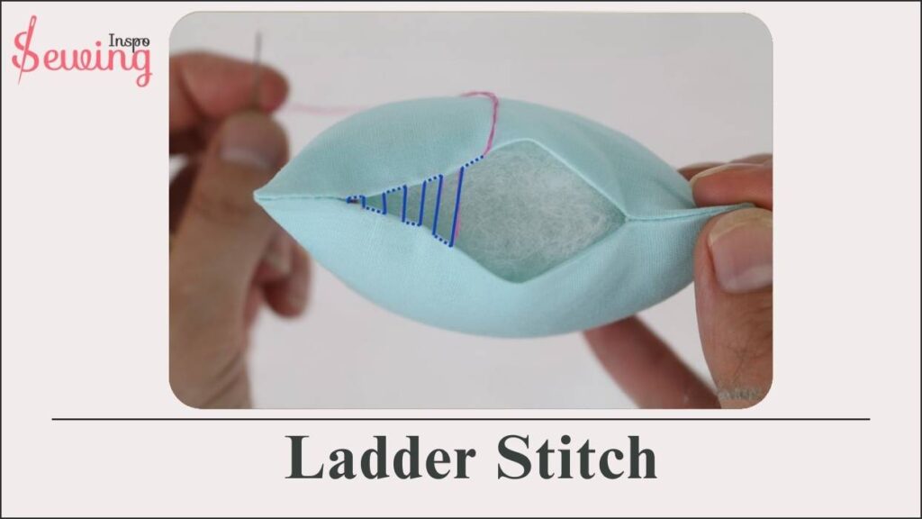 ladder stitch sewing