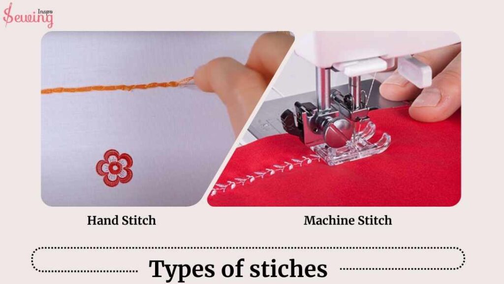 Types of stiches