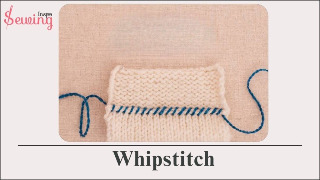 whipstitch sewing