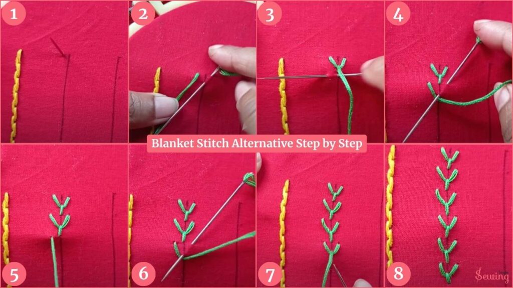 Blanket Stitch Alternative