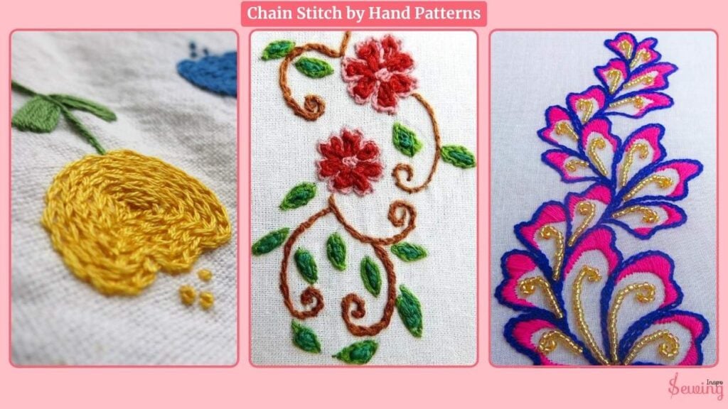 Chain Stitch By Hand Patterns