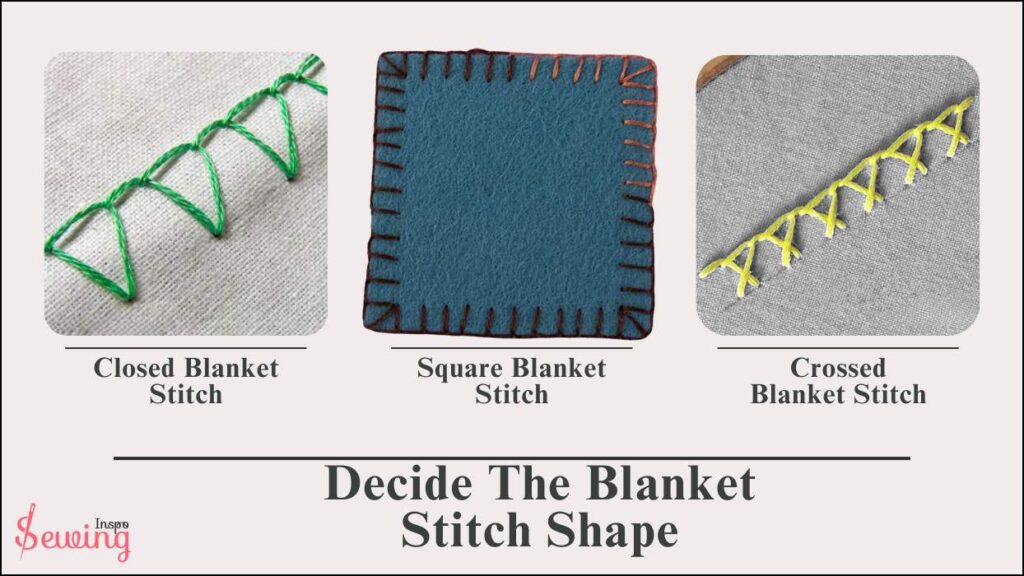 Blanket Stitch Shape