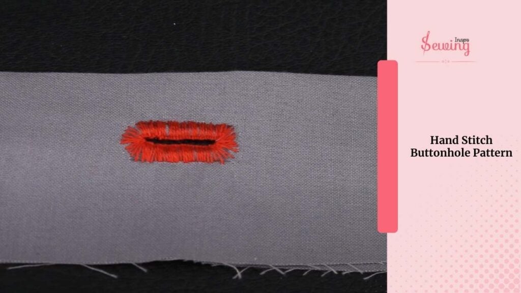 Hand Stitch Buttonhole Pattern