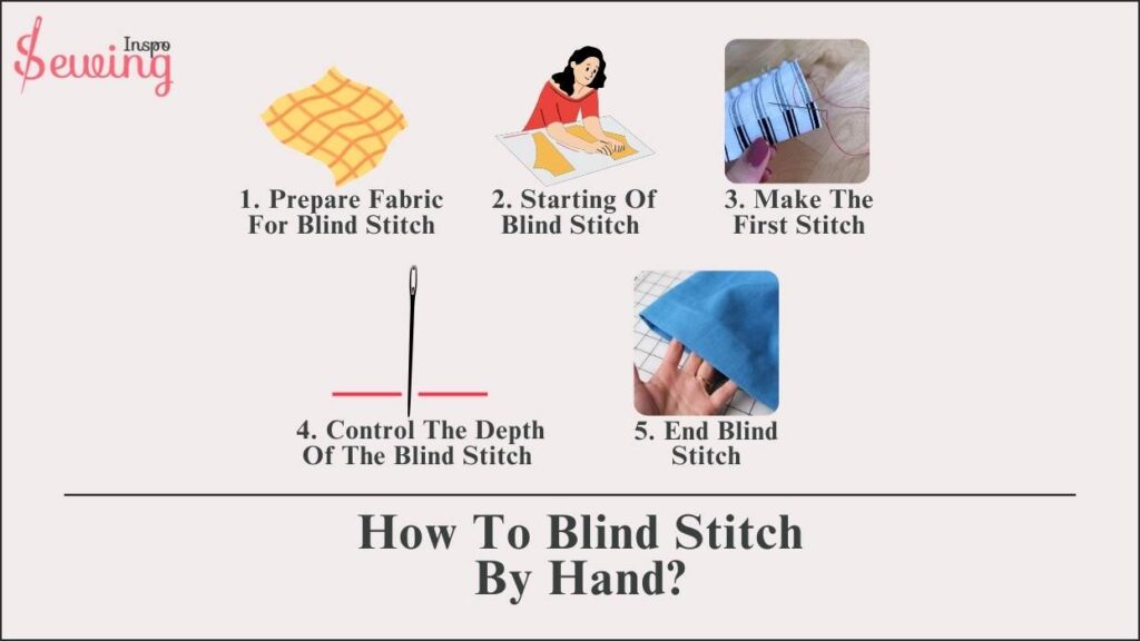 how to make a blind stitch by hand