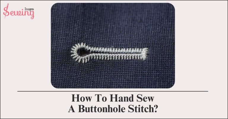 How To Hand Sew A Buttonhole Stitch? 5 Step By Step Guide