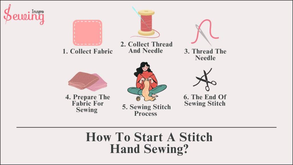 How To Start A Stitch Hand Sewing