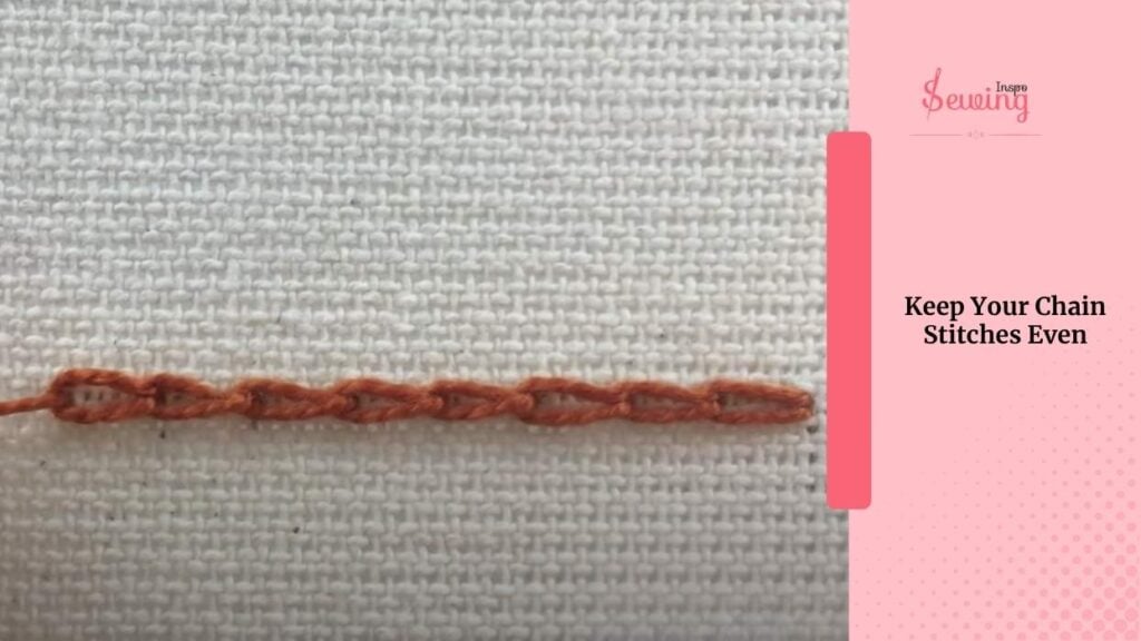 Keep Your Chain Stitches Even