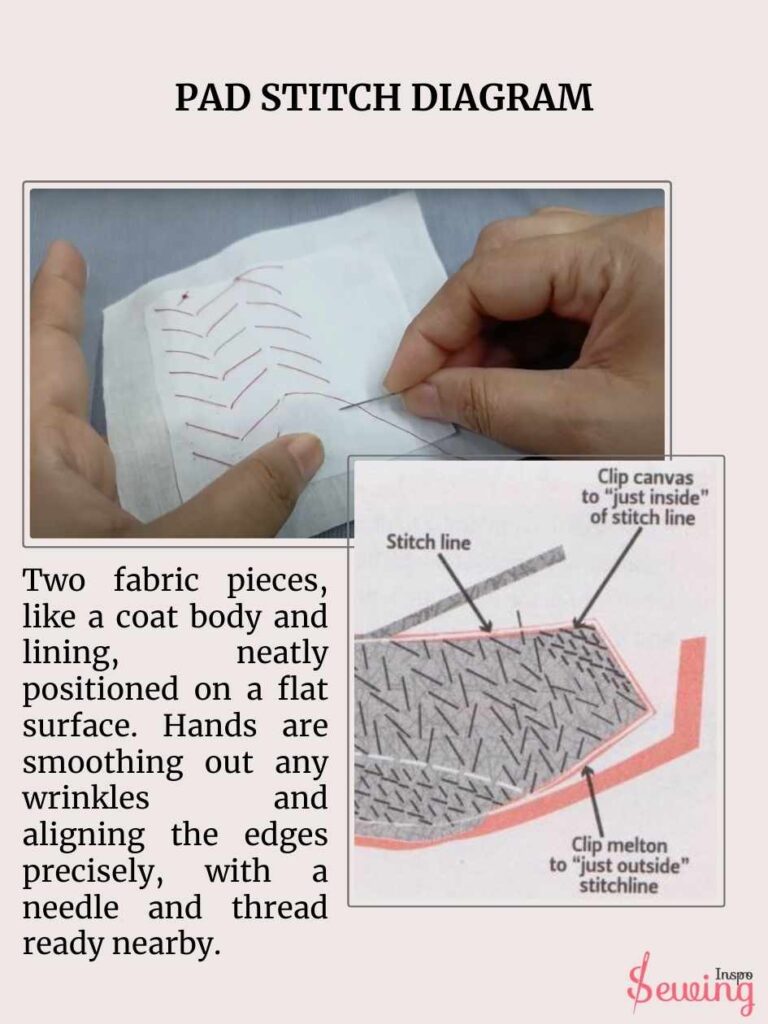 Pad Stitch Diagram