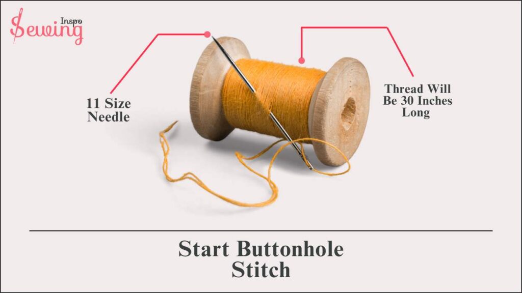 Start Buttonhole Stitch