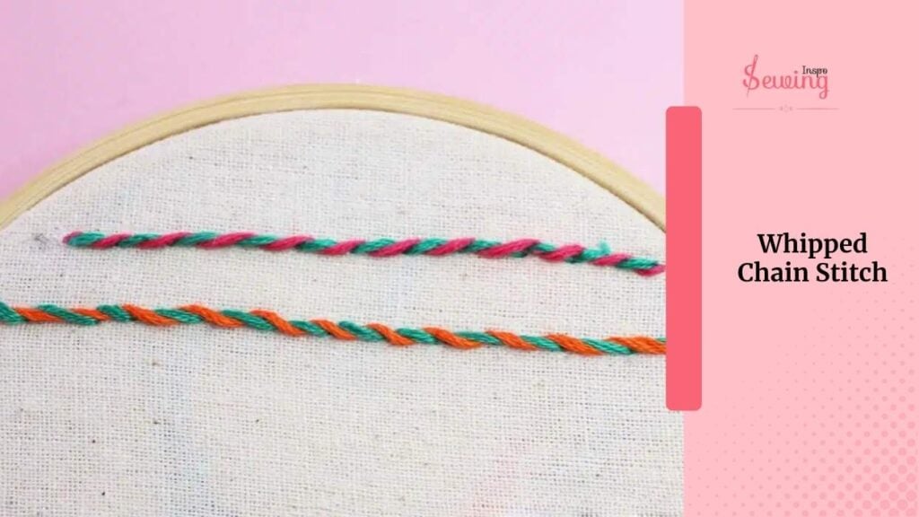 Whipped Chain Stitch