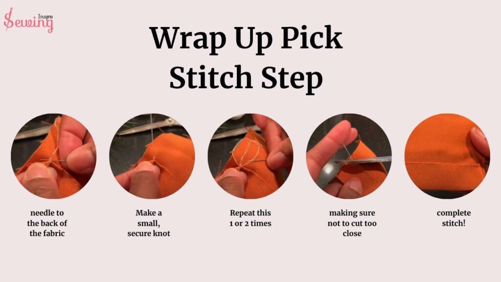 How To Pick Stitch By Hand? Let’s Do Some Pick Stitch