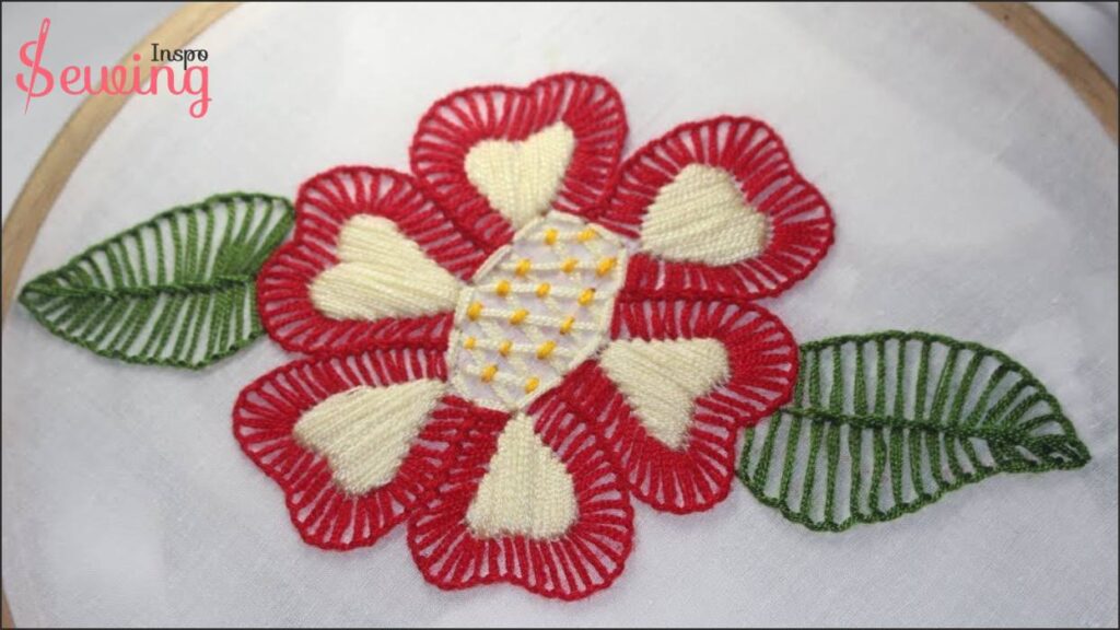 how to do a blanket stitch on an applique