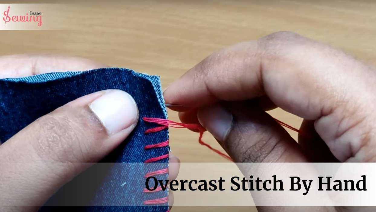 how to do overcast stitch by hand