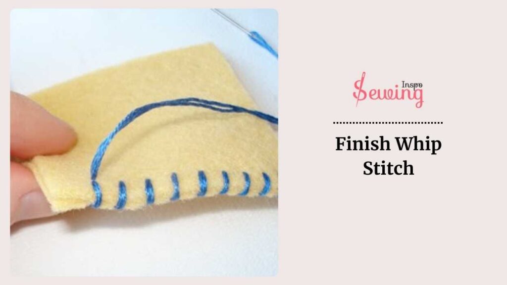 Finish Whip Stitch