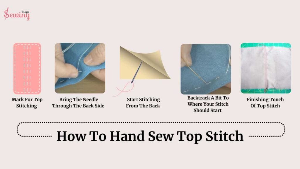 How To Hand Sew Top Stitch