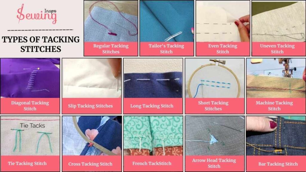 Types Of Tacking Stitches