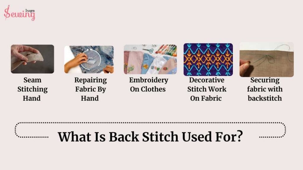 Purpose Of Back Stitch