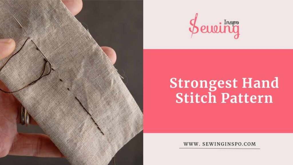 strongest stitch pattern by hand