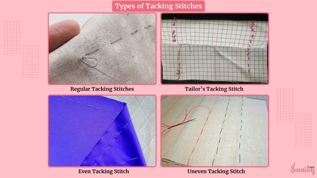 Types Of Tacking Stitches