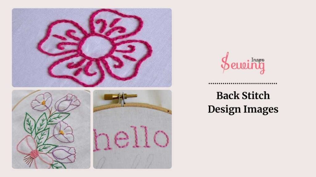 back stitch images