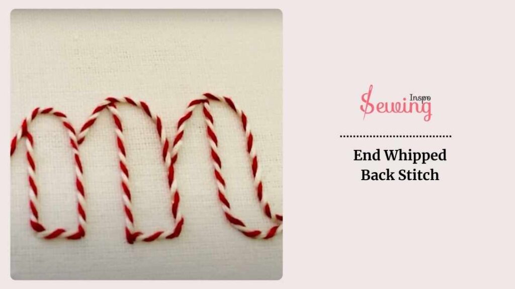 End Whipped Back Stitch