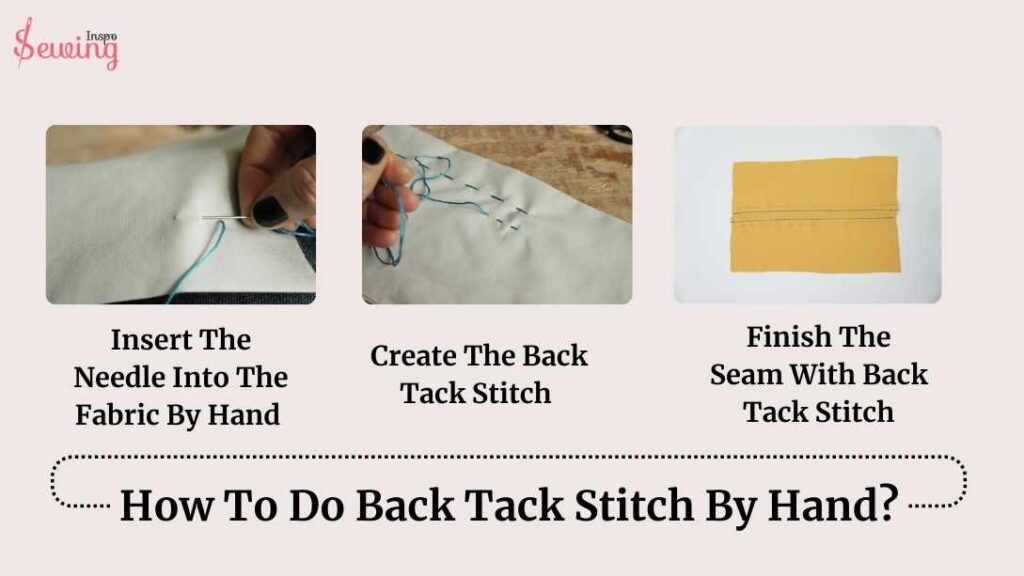 How To Do Back Tack Stitch By Hand