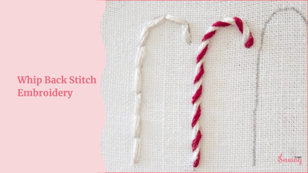 Whip Back Stitch Embroidery