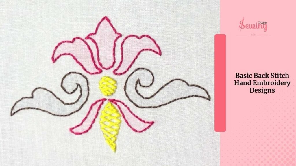 Basic Back Stitch Hand Embroidery Designs