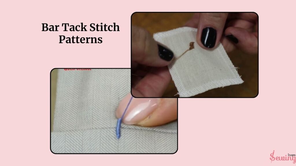 How To Do A Bar Tack Stitch By Hand? Crack Bar Tack Stitch