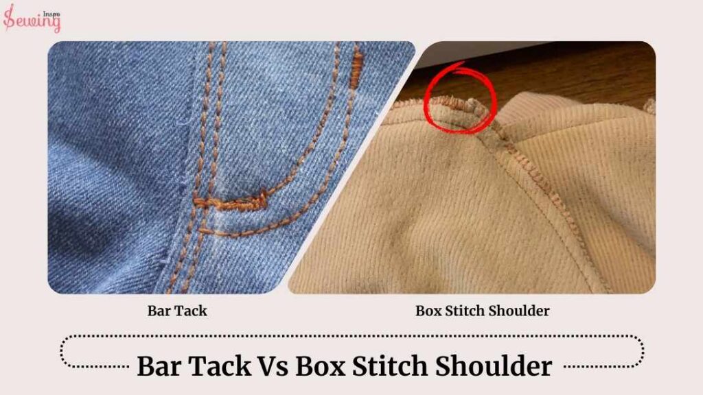 Bar Tack Vs Box Stitch Shoulder