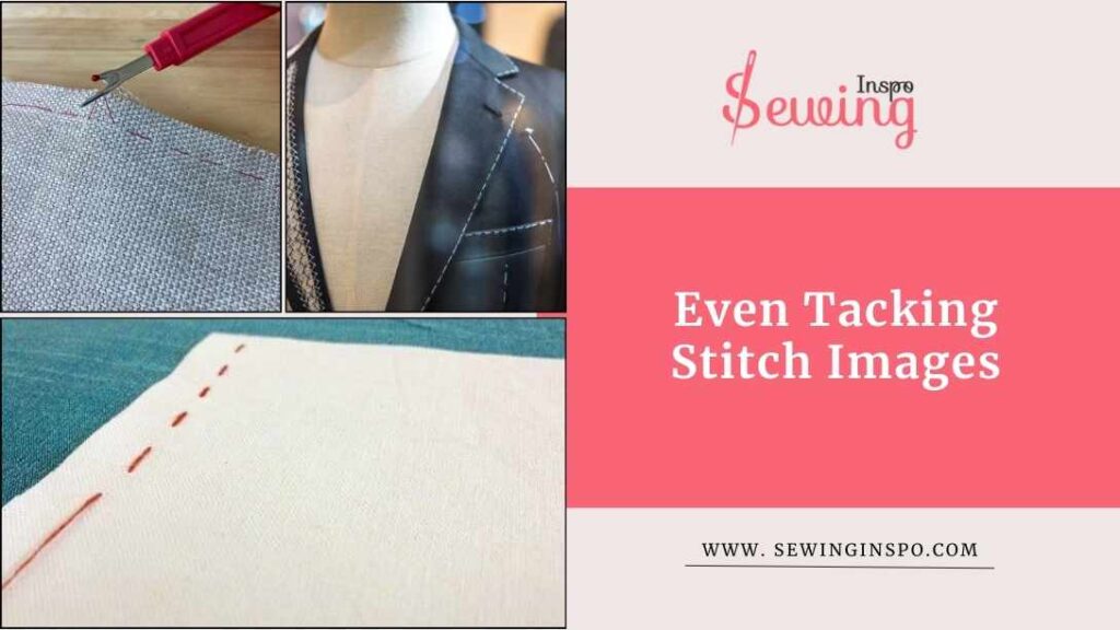 Even Tacking Stitch Images