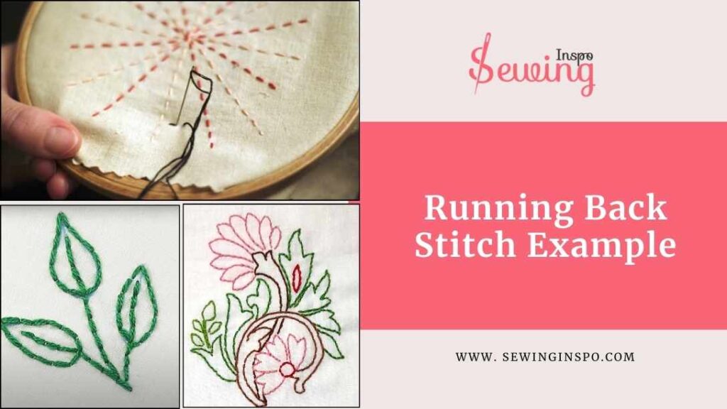 Running Back Stitch Examples