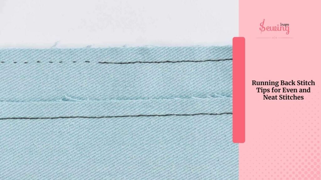 Running Back Stitch Tips for Even and Neat Stitches