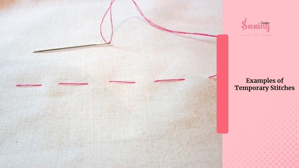 examples of temporary stitches with pictures