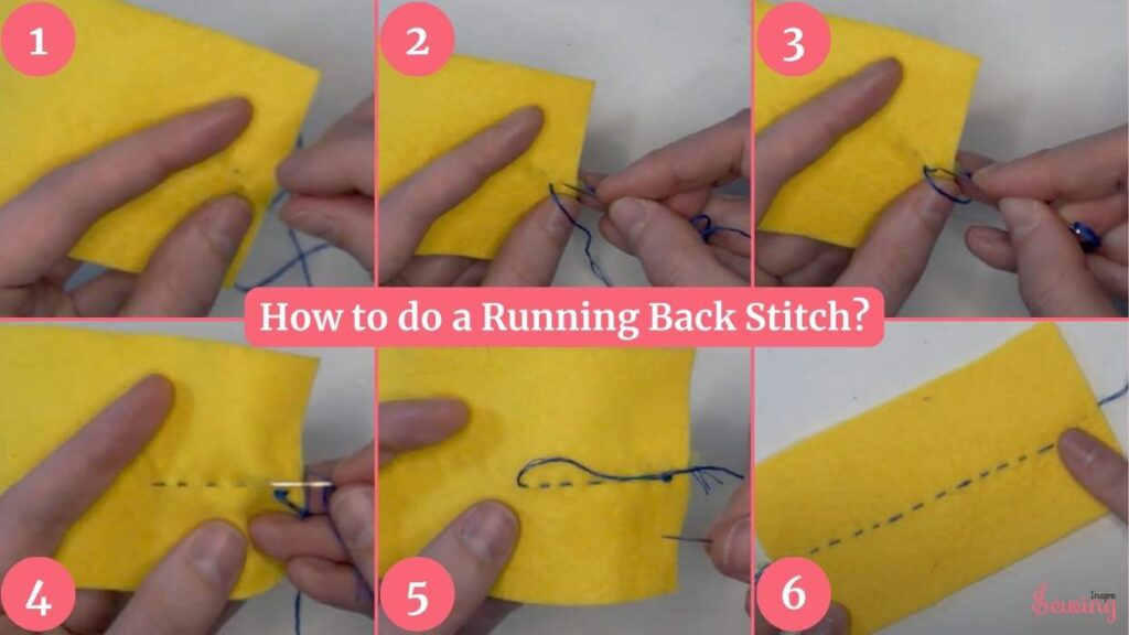 how to do a running back stitch