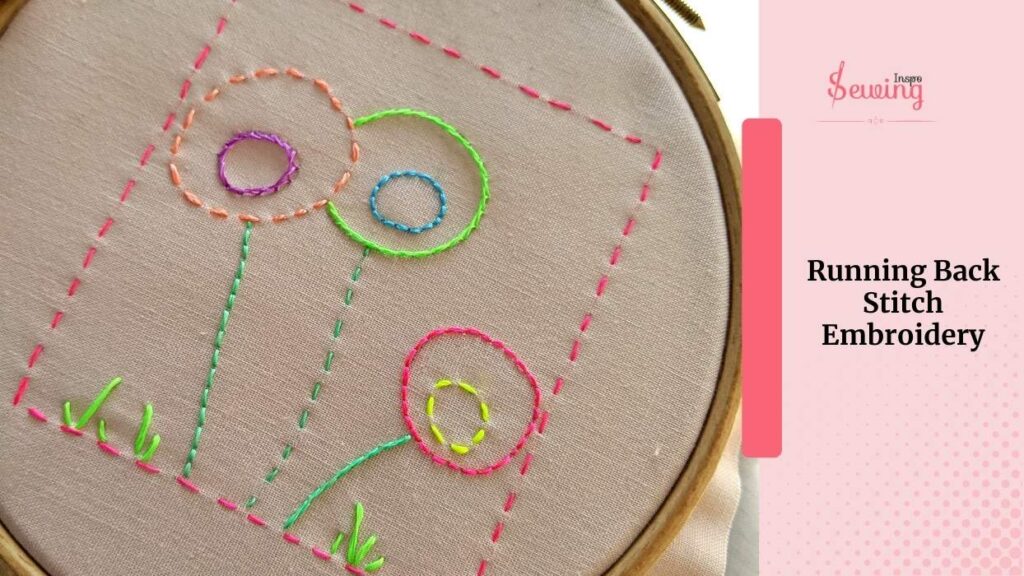 running back stitch embroidery