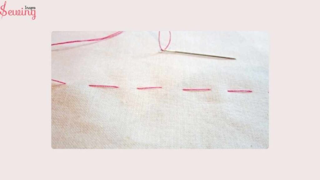 Uneven Tacking Stitch Design