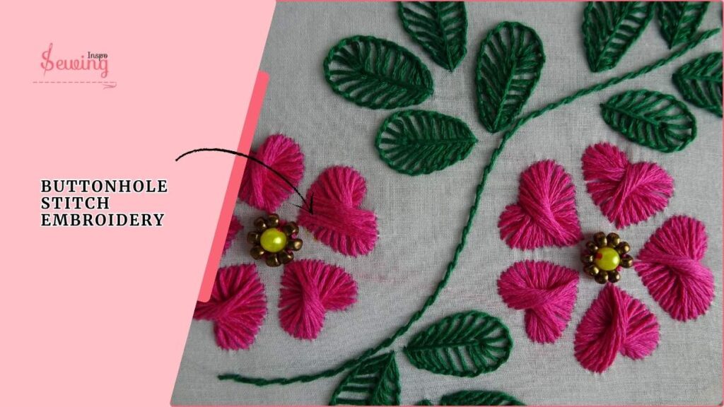 buttonhole stitch embroidery 
