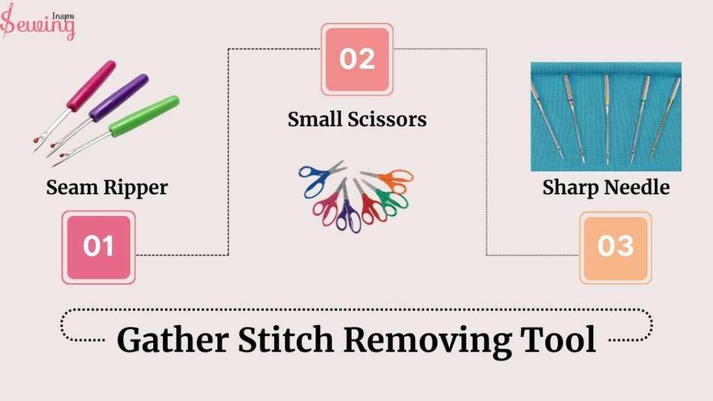 Gather Stitch Removing Tool