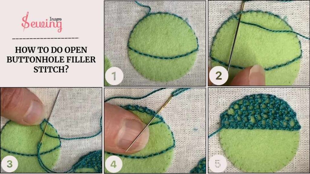 How To Do Open Buttonhole Filler Stitch