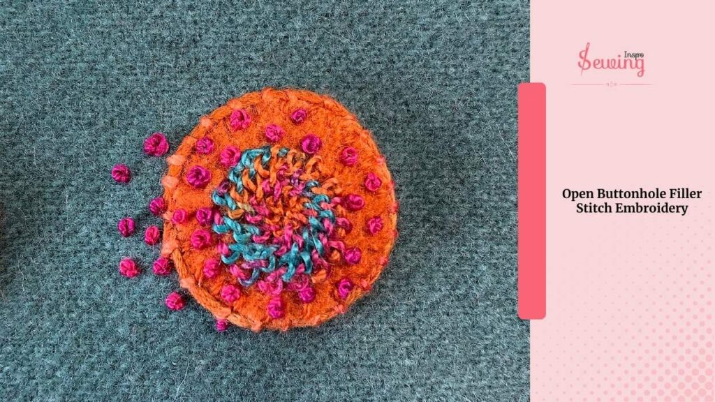 Open Buttonhole Filler Stitch