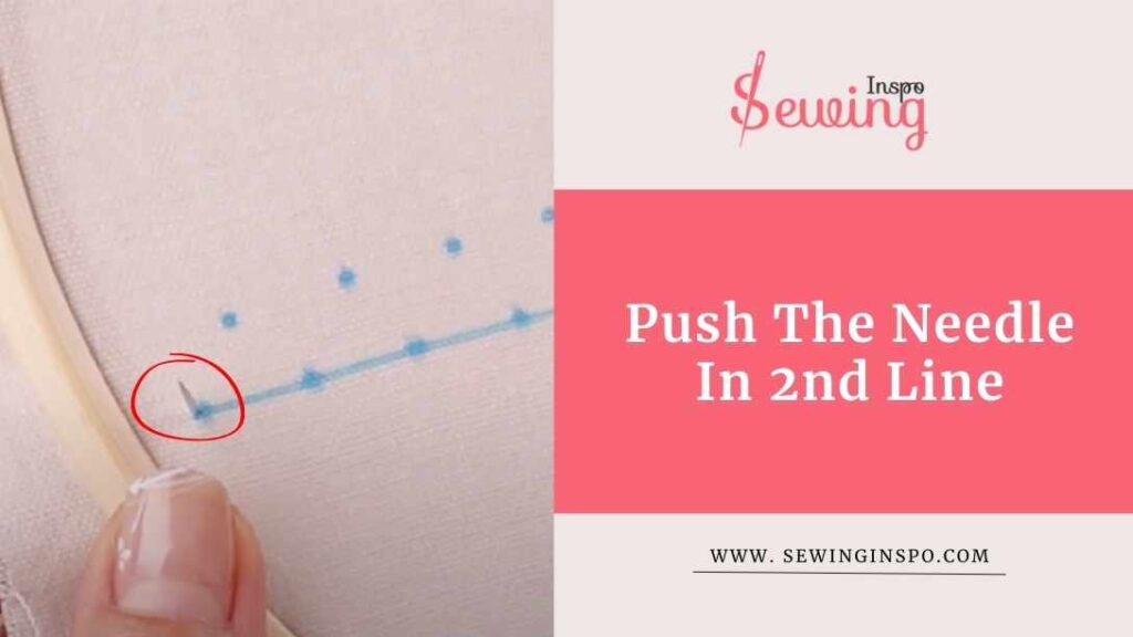 Push The Needle In 2nd Line