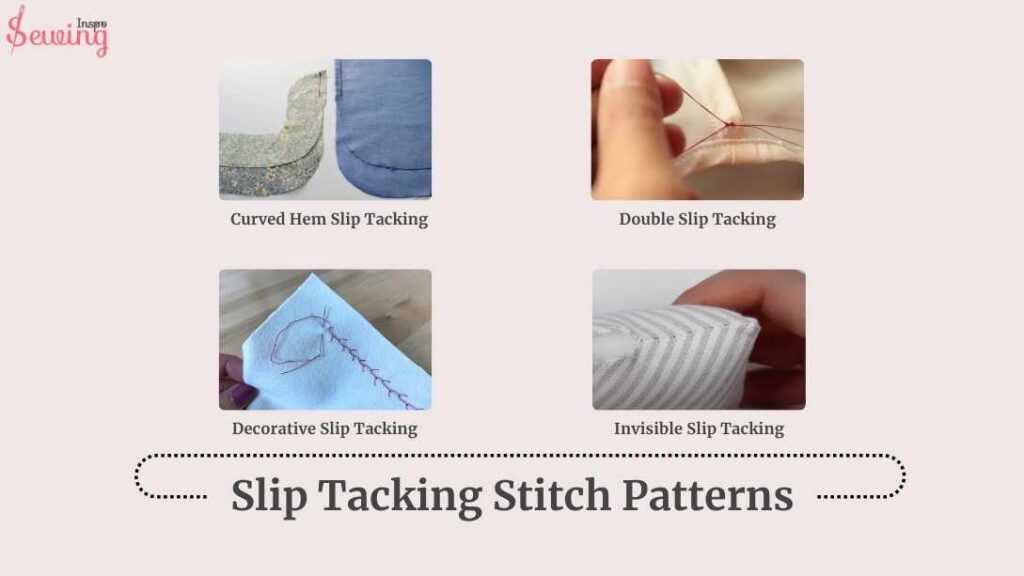 Slip Tacking Stitch Patterns