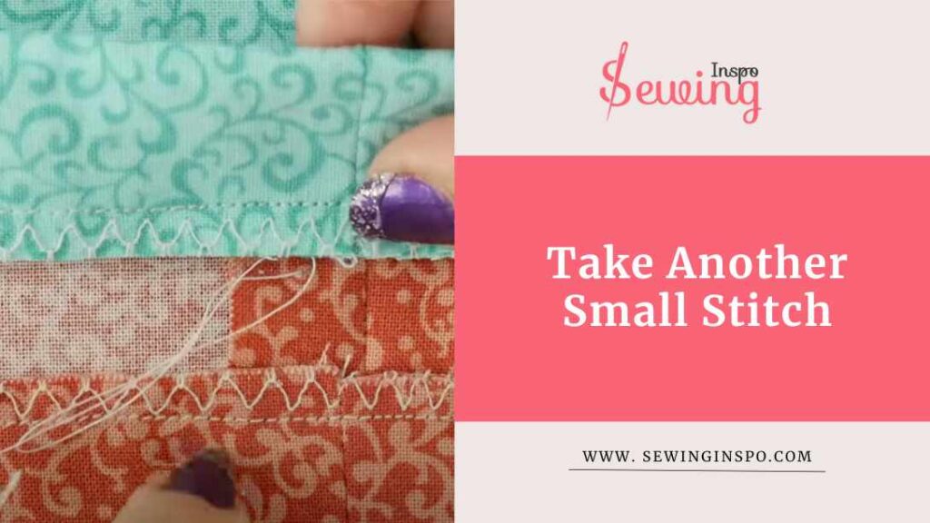 Take Another Small Stitch