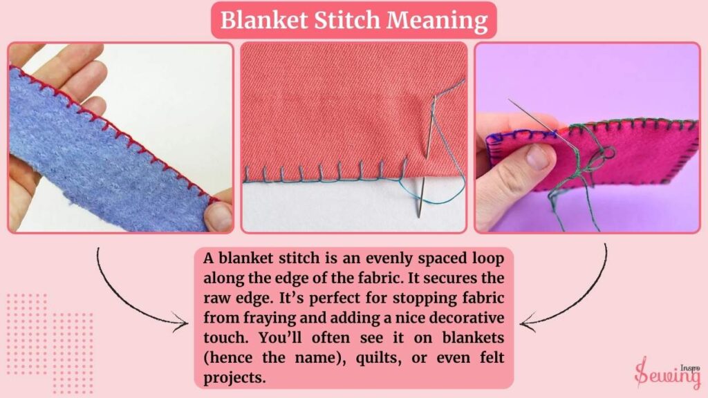 blanket stitch meaning