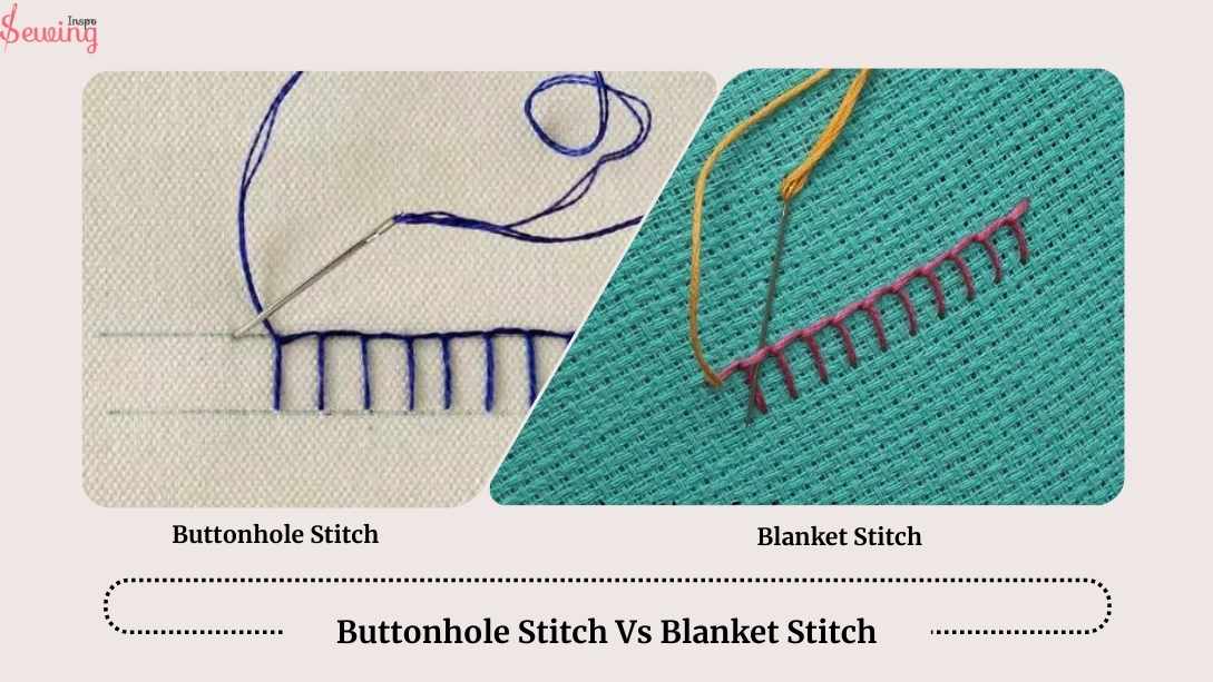 Buttonhole Stitch Vs Blanket Stitch| Techniques, Differences, And Best Uses