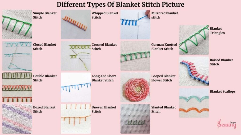 Different Types Of Blanket Stitch Picture