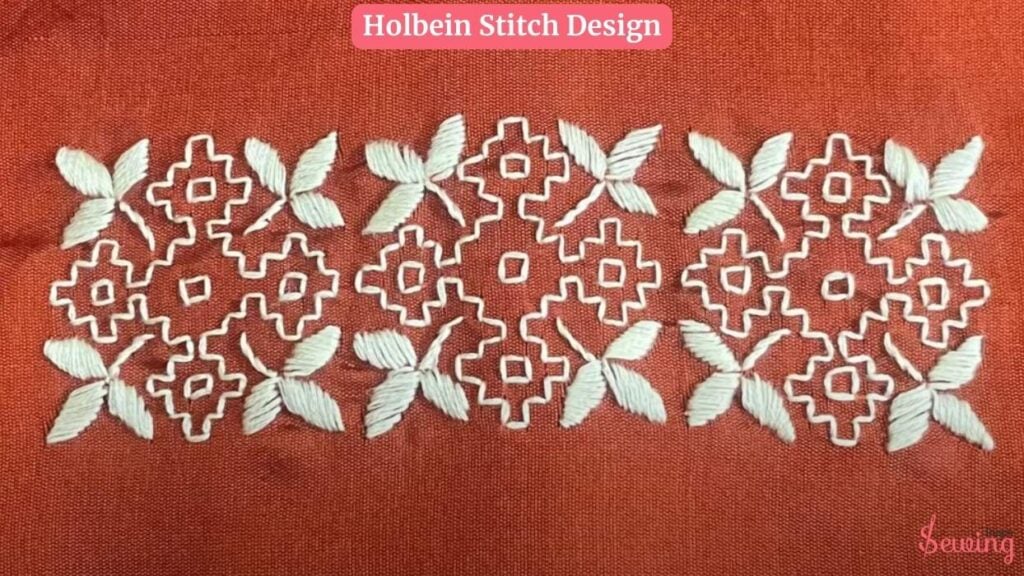 holbein stitch design
